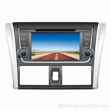 Car GPS Navigation System, Suitable for Toyota Vios 2014/Yaris 2014, Supports TV/BT/GPS/iPod